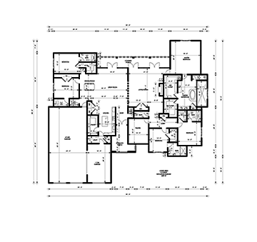 5 bedroom Bungalow floor plan